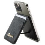 Portofel magnetic Guess 4G Classic Logo, Compatibil MagSafe, Negru 6 - lerato.ro