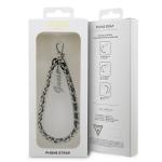 Snur pentru carcase Guess Metal Logo Charm, Negru 3 - lerato.ro