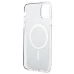 Set Guess 4G Print, Carcasa cu MagSafe si Incarcator Wireless, compatibil cu iPhone 11, Maro 8 - lerato.ro