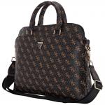Geanta Guess New 4G Zipper Pocket Triangle Logo compatibila cu laptop 15 inch, Negru 4 - lerato.ro