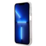 Set Guess Jungle, Carcasa cu MagSafe si Incarcator Wireless, compatibil cu iPhone 14 Pro, Roz 6 - lerato.ro