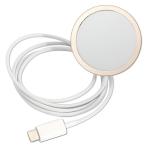 Set Guess 4G Print, Carcasa cu MagSafe si Incarcator Wireless, compatibil cu iPhone 14 Plus / 15 Plus, Negru 10 - lerato.ro