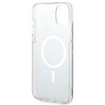 Set Guess Marble, Carcasa cu MagSafe si Incarcator Wireless, compatibil cu iPhone 14 Plus / 15 Plus, Negru 8 - lerato.ro
