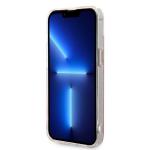 Set Guess 4G Print, Carcasa cu MagSafe si Incarcator Wireless, compatibil cu iPhone 13 / 14 / 15, Roz 6 - lerato.ro