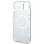 Set Guess 4G Print, Carcasa cu MagSafe si Incarcator Wireless, compatibil cu iPhone 13 / 14 / 15, Negru 8 - lerato.ro
