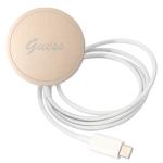Set Guess 4G Print, Carcasa cu MagSafe si Incarcator Wireless, compatibil cu iPhone 13 / 14 / 15, Negru 9 - lerato.ro