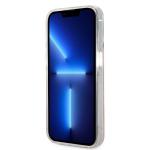 Set Guess 4G Print, Carcasa cu MagSafe si Incarcator Wireless, compatibil cu iPhone 14 Pro Max, Roz 6 - lerato.ro