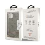 Carcasa Guess 4G Print Strap compatibila cu iPhone 11, Maro 9 - lerato.ro