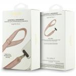 Snur pentru carcase Guess CBDY 4G Tether Patch Strass Metal Logo, Roz 6 - lerato.ro