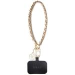 Snur pentru carcase Guess Saffiano Chain 4G Charm, Roz 2 - lerato.ro
