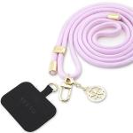 Snur pentru carcase Guess CBDY Cord 4G Metal Charm, Ajustabil, Mov 2 - lerato.ro
