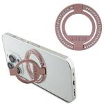 Suport universal pentru telefon Guess Rhinestone, Compatibil MagSafe, Roz 3 - lerato.ro