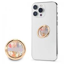 Suport universal pentru telefon Guess Flower, Compatibil MagSafe, Violet