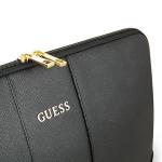 Husa Guess Saffiano compatibila cu laptop 13 inch, 2 compartimente, Negru 5 - lerato.ro