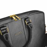 Geanta Guess Saffiano compatibila cu laptop 16 inch, Negru 5 - lerato.ro