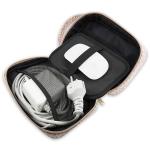 Geanta universala Guess GCube Stripe, 23.5 x 15.5 x 6.5 cm, Roz 4 - lerato.ro