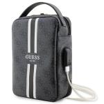 Geanta universala Guess 4G Printed Stripes, 23.5 x 15.5 x 6.5 cm, Negru 3 - lerato.ro