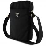 Geanta universala Guess Nylon Triangle Logo, compatibila cu dispozitive de maxim 10 inch, Negru 3 - lerato.ro