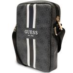 Geanta universala Guess 4G Stripes, compatibila cu dispozitive de maxim 8 inch, Negru 3 - lerato.ro