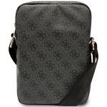 Geanta universala Guess 4G Stripes, compatibila cu dispozitive de maxim 8 inch, Negru 4 - lerato.ro