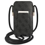 Geanta universala Guess 4G Big Metal Logo, compatibila cu dispozitive de maxim 6.7 inch, Gri 3 - lerato.ro