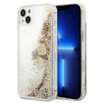 Carcasa Guess Glitter Charms compatibila cu iPhone 13 /14 / 15, Gold 4 - lerato.ro