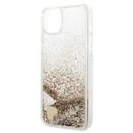 Carcasa Guess Glitter Charms compatibila cu iPhone 13 /14 / 15, Gold 7 - lerato.ro