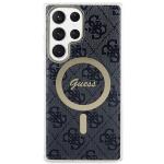 Carcasa Guess 4G cu MagSafe compatibil cu Samsung Galaxy S23 Ultra, Negru 2 - lerato.ro