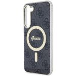Carcasa Guess 4G cu MagSafe compatibil cu Samsung Galaxy S23, Negru 7 - lerato.ro