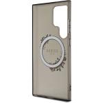 Carcasa Guess IML Flowers Wreath cu MagSafe compatibil cu Samsung Galaxy S24 Ultra, Negru 8 - lerato.ro