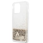 Carcasa Guess Glitter Charms compatibila cu iPhone 13 Pro Max, Gold 7 - lerato.ro