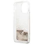 Carcasa Guess Glitter Charms compatibila cu iPhone 13 Pro Max, Gold 8 - lerato.ro