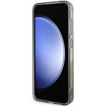 Carcasa Guess IML Flowers Wreath cu MagSafe compatibil cu Samsung Galaxy S24 Plus, Negru 6 - lerato.ro