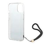 Carcasa Guess 4G Print Strap compatibila cu iPhone 14 Plus / 15 Plus, Negru 6 - lerato.ro