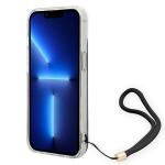 Carcasa Guess 4G Print Strap compatibila cu iPhone 13 / 14 / 15, Negru 4 - lerato.ro