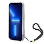 Carcasa Guess Flower Strap compatibila cu iPhone 13 / 14 / 15, Graphics 5 - lerato.ro