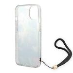 Carcasa Guess Flower Strap compatibila cu iPhone 13 / 14 / 15, Graphics 7 - lerato.ro