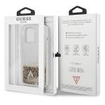 Carcasa Guess Glitter Charms compatibila cu iPhone 14 Pro Max, Gold 9 - lerato.ro
