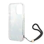 Carcasa Guess Flower Strap compatibila cu iPhone 14 Pro Max, Graphics 7 - lerato.ro