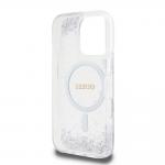 Carcasa Guess Resin Gradient Glitte cu MagSafe compatibila cu iPhone 16 Pro Max, Silver 8 - lerato.ro