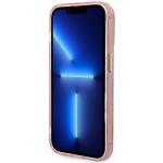 Carcasa Guess Gold Outline Translucent cu MagSafe compatibila cu iPhone 14 Pro Max, Roz 6 - lerato.ro