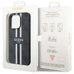 Carcasa Guess 4G Printed Stripes cu MagSafe compatibila cu iPhone 14 Pro Max, Negru 9 - lerato.ro