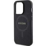 Carcasa Guess Saffiano cu MagSafe compatibila cu iPhone 14 Pro Max, Negru 7 - lerato.ro