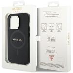 Carcasa Guess Saffiano cu MagSafe compatibila cu iPhone 14 Pro Max, Negru 9 - lerato.ro