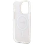 Carcasa Guess IML 4G cu MagSafe compatibila cu iPhone 15 Pro, Roz 8 - lerato.ro