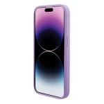 Carcasa Guess Saffiano cu MagSafe compatibila cu iPhone 15 Pro, Mov 6 - lerato.ro