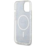 Carcasa Guess IML 4G cu MagSafe compatibila cu iPhone 15 Plus / 14 Plus, Maro 8 - lerato.ro