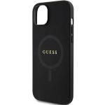 Carcasa Guess Saffiano cu MagSafe compatibila cu iPhone 15 Plus / 14 Plus, Negru 7 - lerato.ro