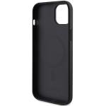 Carcasa Guess Saffiano cu MagSafe compatibila cu iPhone 15 Plus / 14 Plus, Negru 8 - lerato.ro