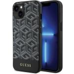 Carcasa Guess GCube Stripes cu MagSafe compatibila cu iPhone 15 / 14 / 13, Negru 4 - lerato.ro